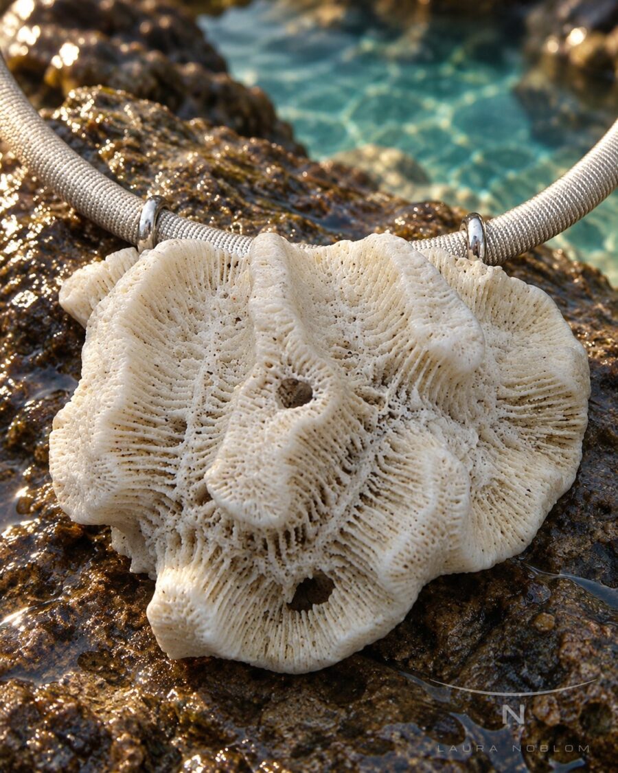Coral blanco · en su ambiente